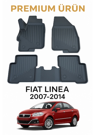 Fiat Linea 2007 2014 3d Havuzlu Oto Paspas Premium