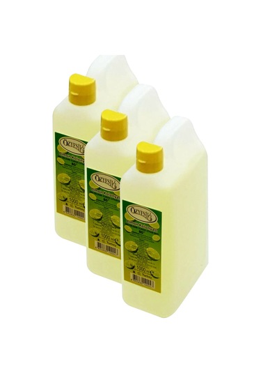 Özyeşil 80 Derece Limon Kolonyası Bidon 1 L x 3