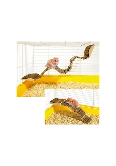 Karlie Ahşap Merdiven Kemirgen Oyuncağı 27x7 Cm