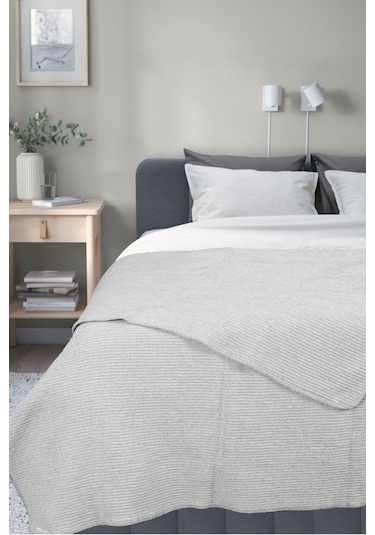 Verra Home Pamuklu Tv Battaniyesi 150 x 200 Gri