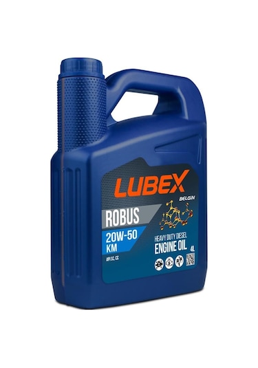 Lubex Robus Km 20W-50 Mineral Motor Yağı 4 L