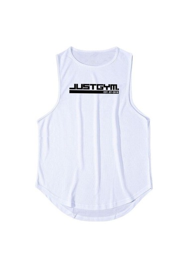 Beyaz Muscleguys Yaz Erkek Spor Giyim Rahat Baskılı Tank Top Vücut Geliştirme Fitness Slim Fit Çabuk Kuruyan Yelek Egzersiz Beyaz Muscleguys Yaz Erkek Spor Giyim Rahat Baskılı Tank Top Vücut Geliştirme Fitness Slim Fit Çabuk Kuruyan Yelek Egzersiz