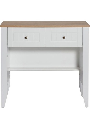 Just Home Mona Dresuar - Beyaz / Sepet - 83x38x90 Cm Beyaz / Sepet Beyaz