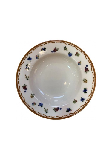 Cooker Ckr4248 Çiçek Desenli Porselen Yemek Tabağı 6'lı Çok Renkli