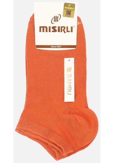 Mısırlı Kadın Bambu Tekli Kiremit Yazlık Patik Çorap M 72200 Krmt Kiremit