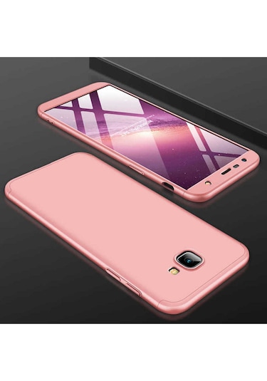Samsung Uyumlu Galaxy J4 Plus Kılıf Zore Ays Kapak Rose Gold