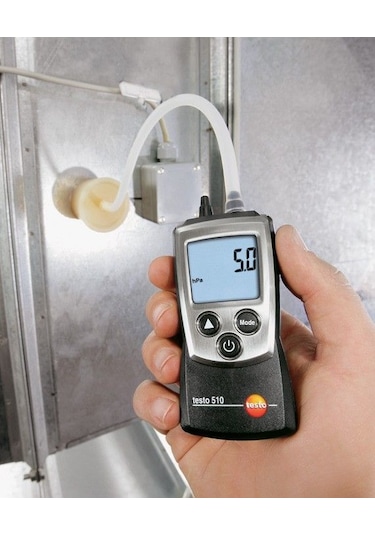Testo 510 Manometre Fark Basınç Ölçer