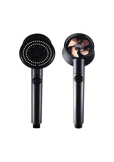 Qianfan 5 Fonksiyonlu, Su Tasarruflu, Turbo Fan Çarklı Yüksek Siyah