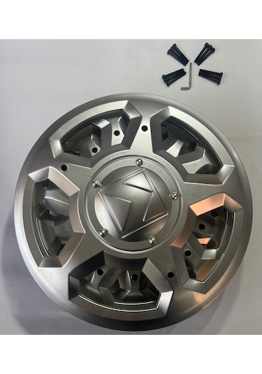 Karsan J10 Gri Renk Jant Kapağı Takımı 4 Adet Vida Ve Anahtarlı