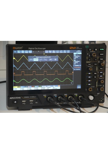 Owon Ads3354a Osiloskop-350mhz-4ch-10 Dokekr-12bit