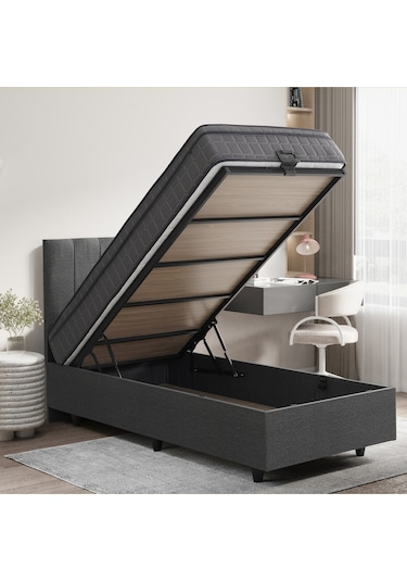 Basic Plus Yatak Baza Başlık Seti 3 Ü Bir Arada Konuma Özel Teslimat 90 x 190 CM
