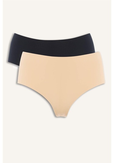 Defacto Micro 2li Hipster Külot-fall İn Love Y8298az25aubg392 Bej