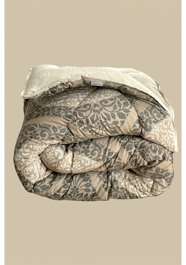 Alla Turca 4 Yastık Kılıflı Çift Taraflı Desenli Uyku Seti-azure Bej