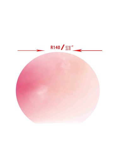 Suntek 140cm Dia Masalar Için Masa Örtüsü Restoran H