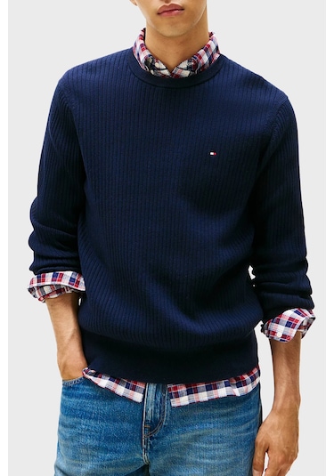 Tommy Hilfiger Erkek Kazak Mw0mw40449 Dw5 Lacivert Lacivert