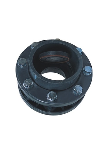 Gemaş Pvc Çalpara Çekvalf Kole Flanşları Ve Civatalı Komple 280Mm