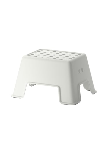 Ikea Bolmen Tabure - Çocuk Bebek Banyo Taburesi - Beyaz