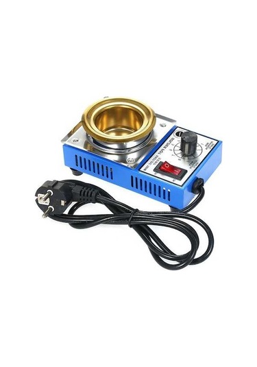 Pazly 150w Mini Lehim Potu - Titanyum Kaplamalı 500g Paslanmaz Çelik, Sıcaklık Ayarlı Kompakt