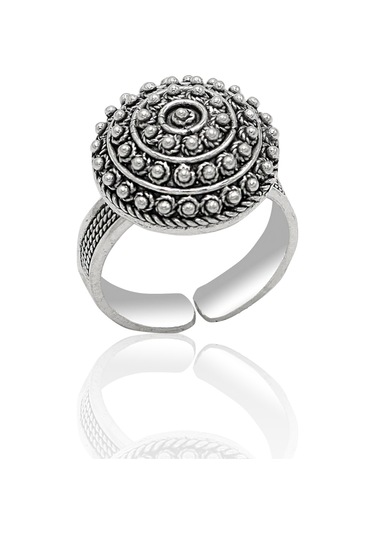 Kişniş Bereket Yöresel Hasır İşleme Telkari Bayan Gümüş Dörtlü Set 201024119 Gümüş