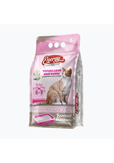 Super Premium Energy Kedi Kumu Pudra Kokulu 5 Lt