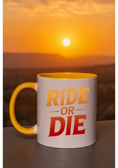 Motor Ritimli Bardak Sarı