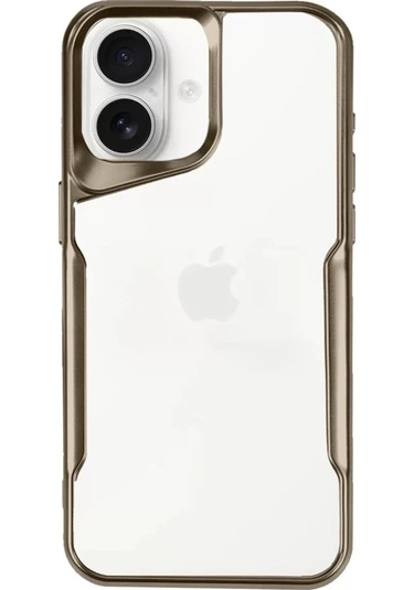 Newface Apple Uyumlu iPhone 16 Plus Kılıf Boyi Silikon Kapak - Desert Kum