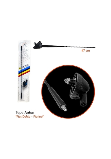 Markaonbir Zendar Y-236V Tepe Anteni Doblo-Fiorino Fiber Tel 47 Cm Br0025036