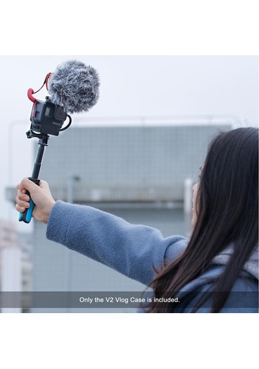 Jms Ulanzi V2 Vlog Kılıfı Aksiyon Kamera Muhafazası Kabuk Vlogging Kafes Çerçevesi