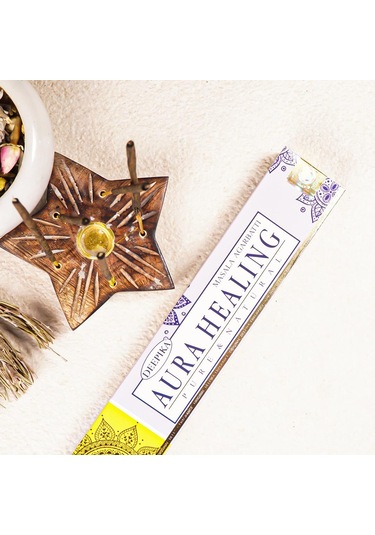 Deepika Aura Şifası Aromalı Çubuk Tütsü