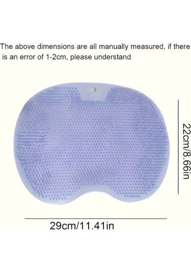 Trendooze Mor Duvar Tipi Silikon Ayak Masaj Pedi Ev Rv Başlıklı Kaymaz Ergonomik Gaojunshop01