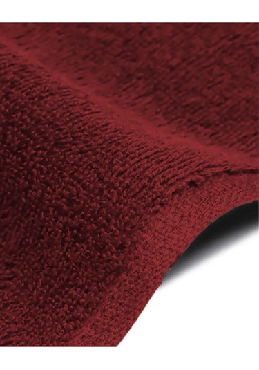 1 Tane Büyük Boy Pamuklu 50x90cm, Fitness Havlusu , Spor Havlusu , Kuaför Havlusu Kırmızı