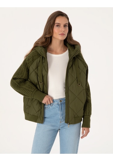 Pierre Cardin Kadın Haki Mont 50309022-vr027 Haki