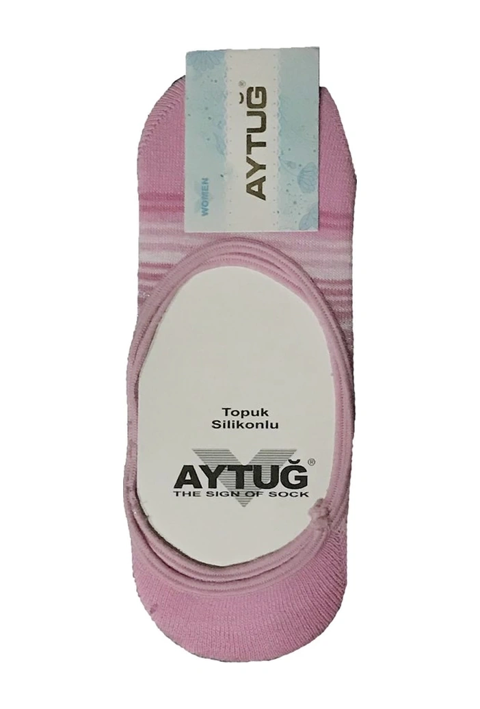 Kadın Topuk Silikonlu Babet 32176 Asorti