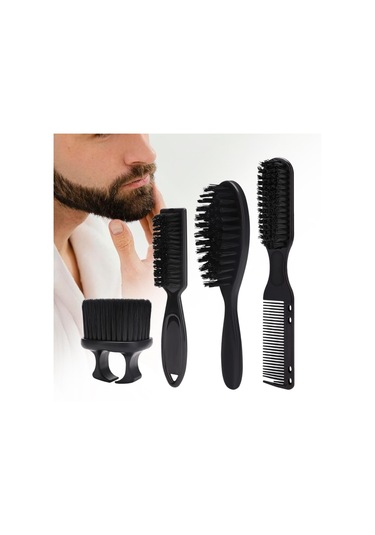 Homyl Berber Fırçası Ve Tarak Seti, Hafif, Yeniden