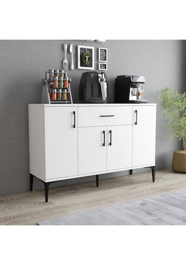 Tanmob Mdl0301 Alt Çok Amaçlı Dolap 4 Kapaklı Çekmeceli Mutfak Do