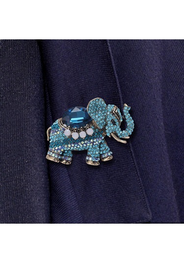 Suntek Gelin Takım Yıldönümü Mavi Için Yaka İğnesi Mavi