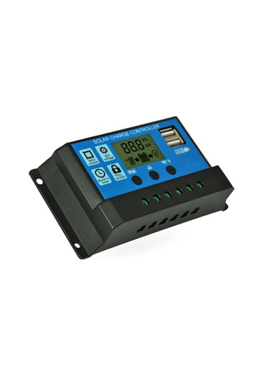 Springsun Evrensel Solar Şarj Regülatörü 12v/24v Otomatik, Çift Usb - Dıy Güneş Enerjisi Sistemleri
