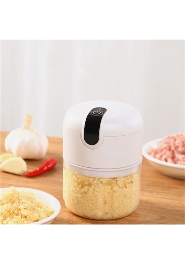 Jialan Mini Elektrikli Karıştırıcılar Mutfak Mutfak Robotu Beyaz