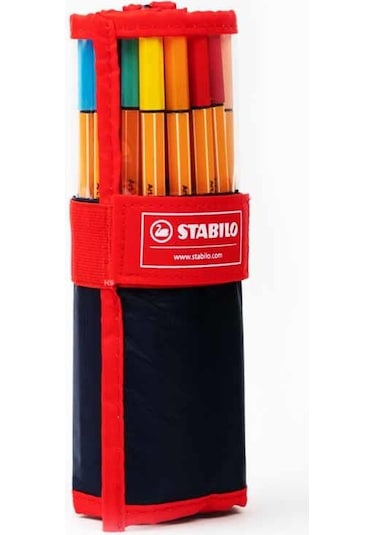 Stabilo Fineliner 25’Li Çantalı Kalem Seti