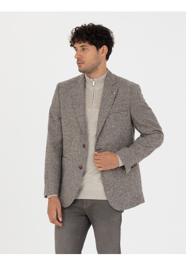 Pierre Cardin Erkek Kahverengi Ceket 50273155-vr029 Kahverengi