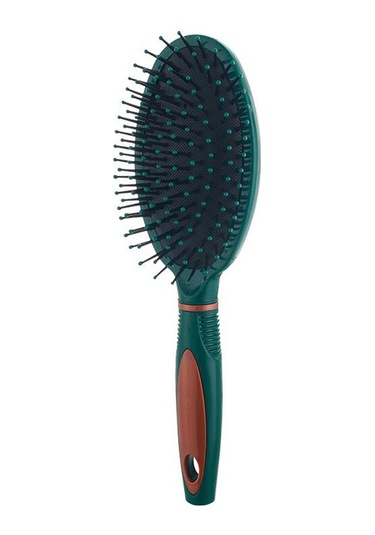 Koyu Yeşil Yastık Kuaförlük Tarak Saç Fırçası Kadın Masaj Bambu Tarak Anti-statik Yüksek Kaliteli Dolaşık Açıcı Saç Azaltmak