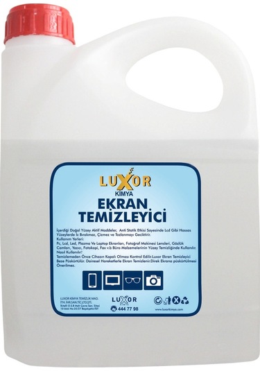Luxor Kimya Ekran Gözlük Lcd Temizleyici 3 L