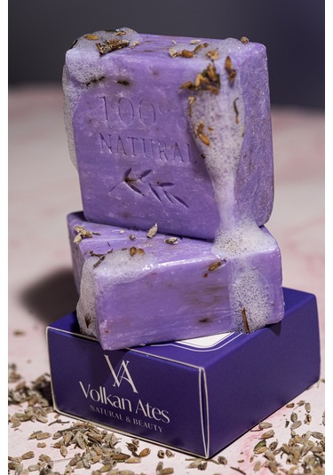 Volkan Ates Natural & Beauty Lavanta Yağlı Doğal Sabun 125 G