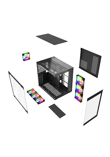 Gametech Prime V3 Tus Oyuncu Gaming Bilgisayar Kasası