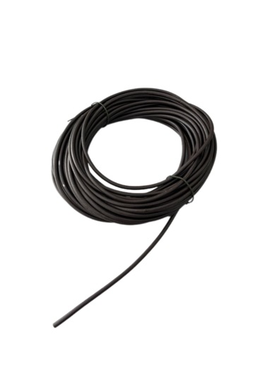 Gerçek Deri Yuvarlak Deri Sırım 20 Metre Kahve 5 Mm