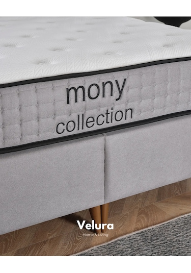 Trend Tek Kişilik Yatak Baza Başlık Seti 140 X 190 140 x 190 CM