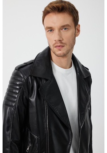 Rob Siyah Deri Mont Siyah