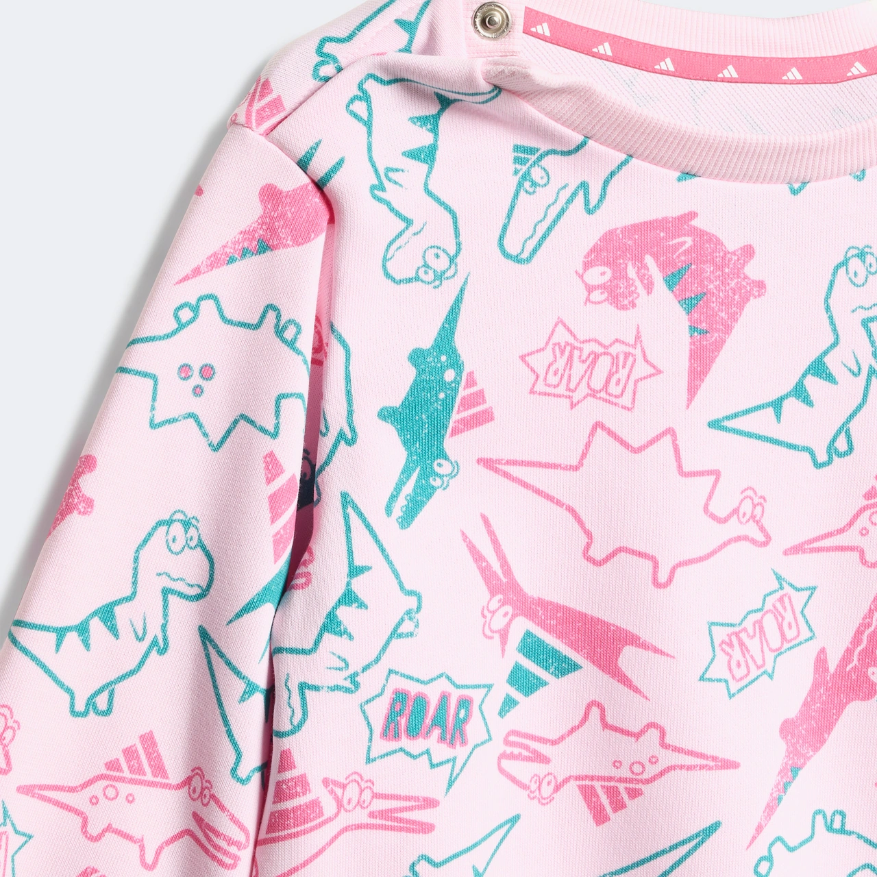 Adidas Adiraptor Set Bebek Pembe Eşofman Takımı Jw2405 Pembe