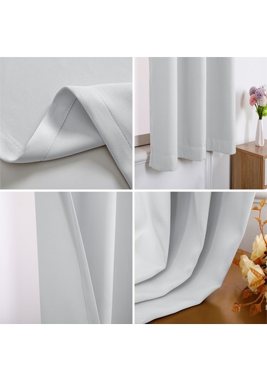 Wezone Su Geçirmez Opak Perde - 132x213cm - İç/dış Mekan Kullanımı İçin