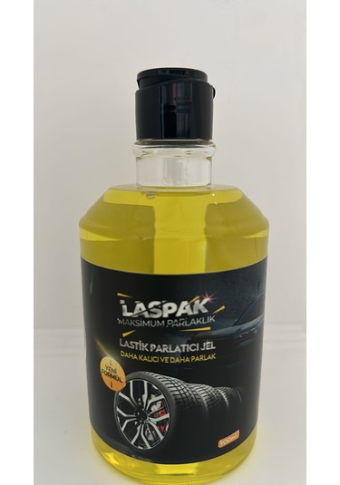 Laspak Lastik Parlatıcı Ultra Kalıcı Extra Parlaklık Jel 500 Ml
